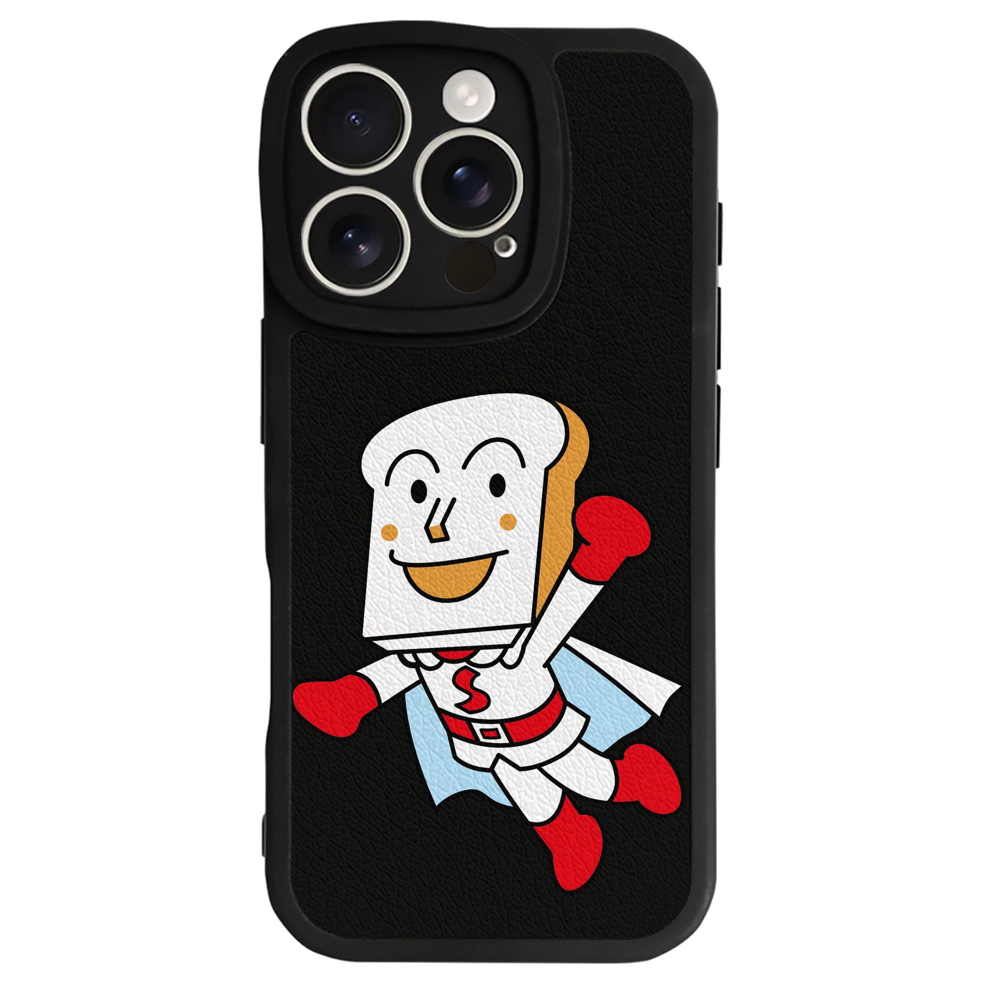 （画像用） アンパンマン Anpanman 【iPhone 16シリーズ対応】シリコンスマホケース（レザー調） 材質：シリコン